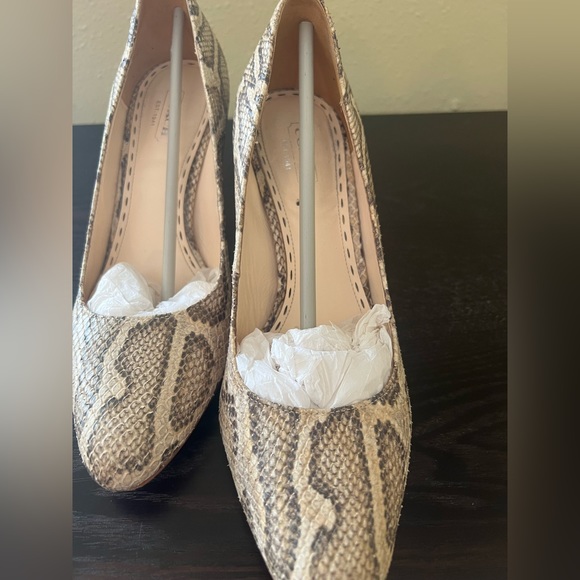 COACH Ladies Python Print Shoes size 8.5 - Picture 11 of 15